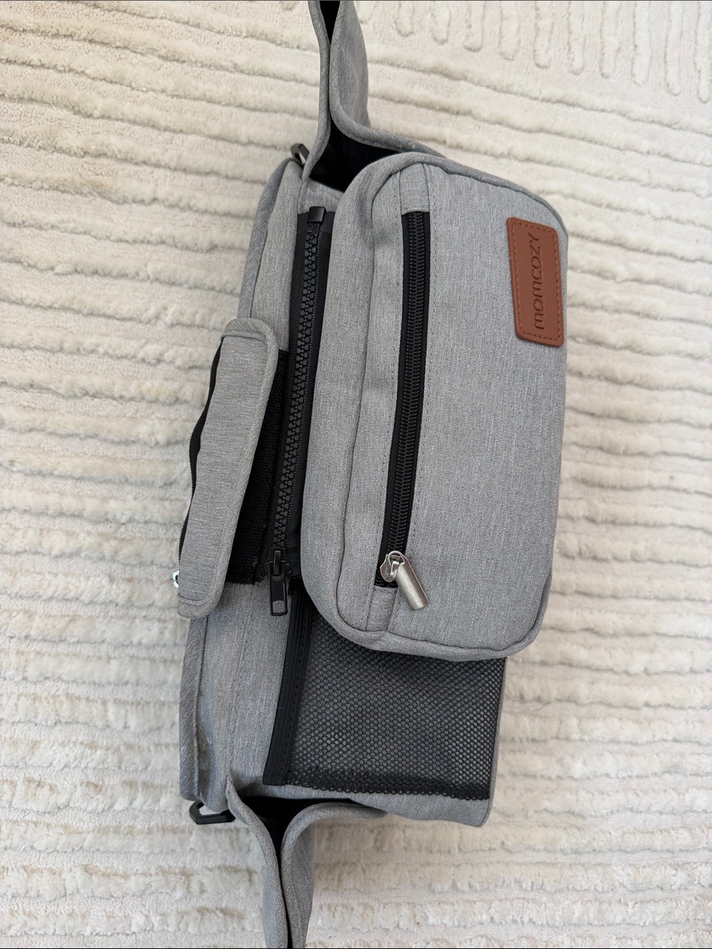 Momcozy stroller Bag gray